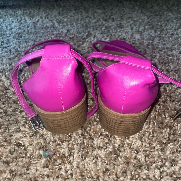 Pink Mini Heel Newlook Sandal - Picture 3 of 4